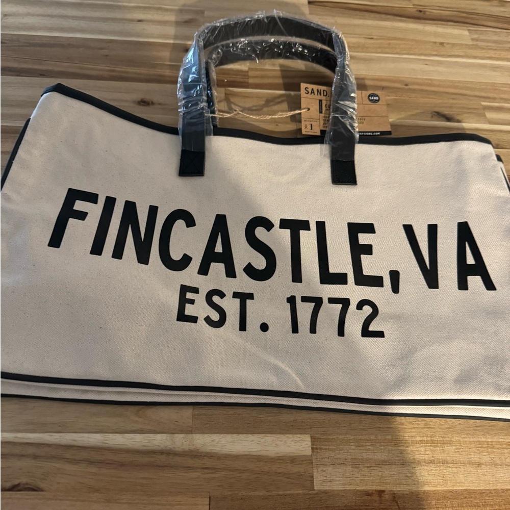 Sand Tote Bag Hold Everything Canvas Tote, NWT